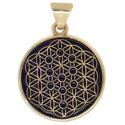 Tetragramaton 2,5 cm gold