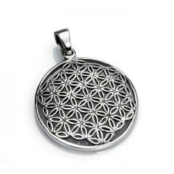 Amuleto Plata Flor de la