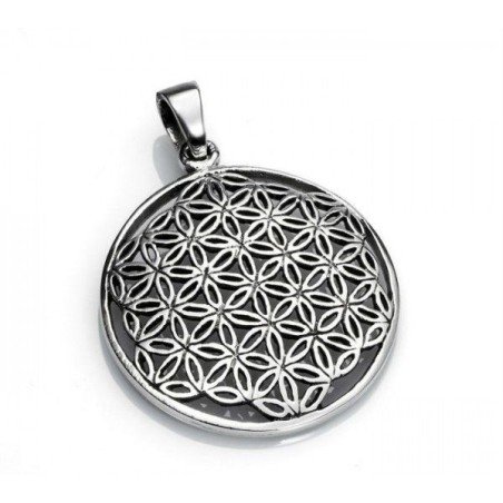 Amuleto Plata Flor de la