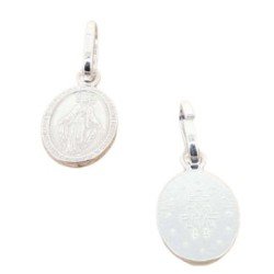 Amuleto Plata Virgen Mila