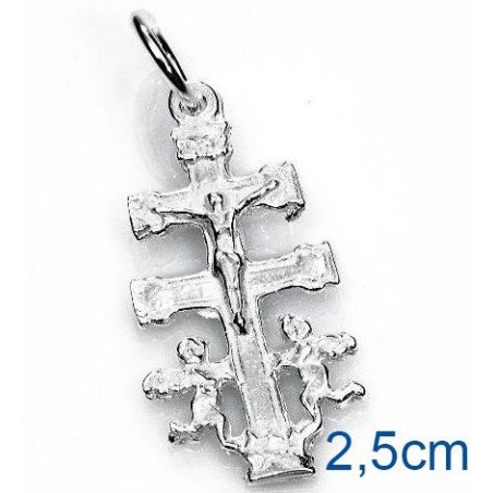 AMULETO PL. Cruz Caravaca