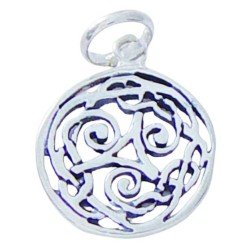 Amuleto Plata Trisquel 2.0 x 1.8 cm