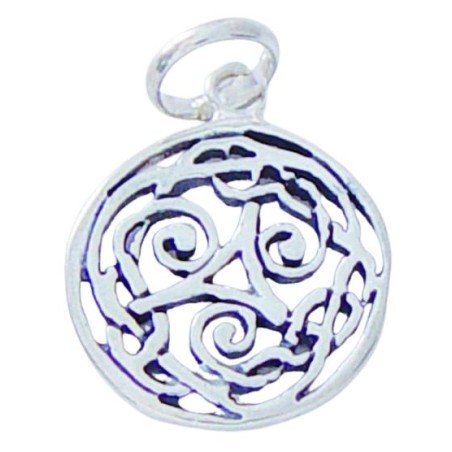 Amuleto Plata Trisquel 2.0 x 1.8 cm