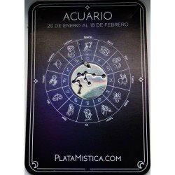 Chapa Constelacion Acuario