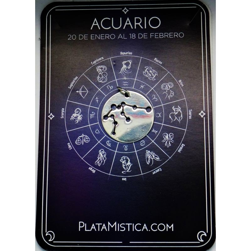 Chapa Constelacion Acuario