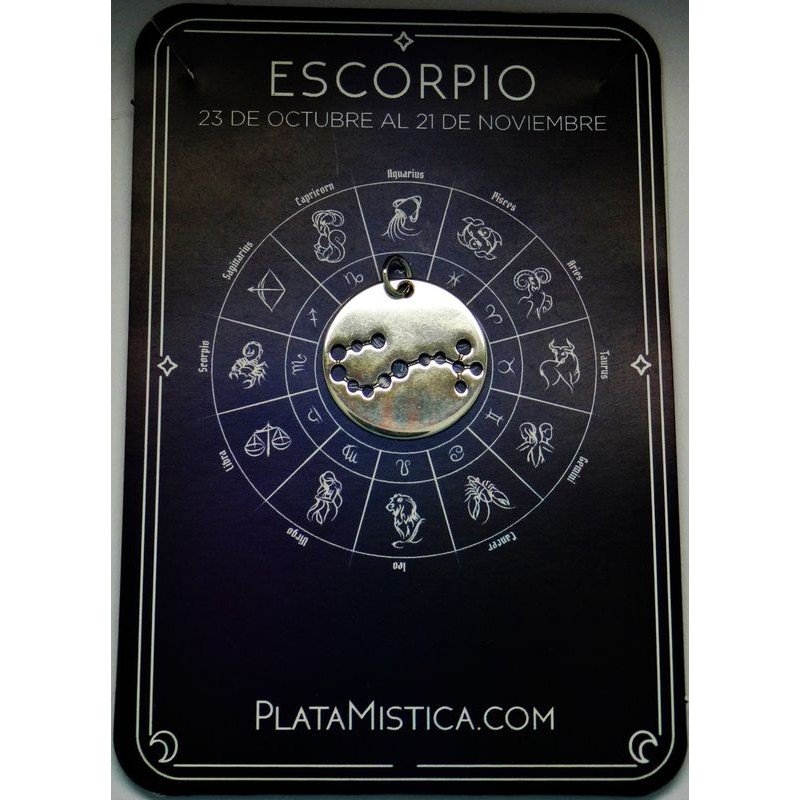 Chapa Constelacion Escorpio