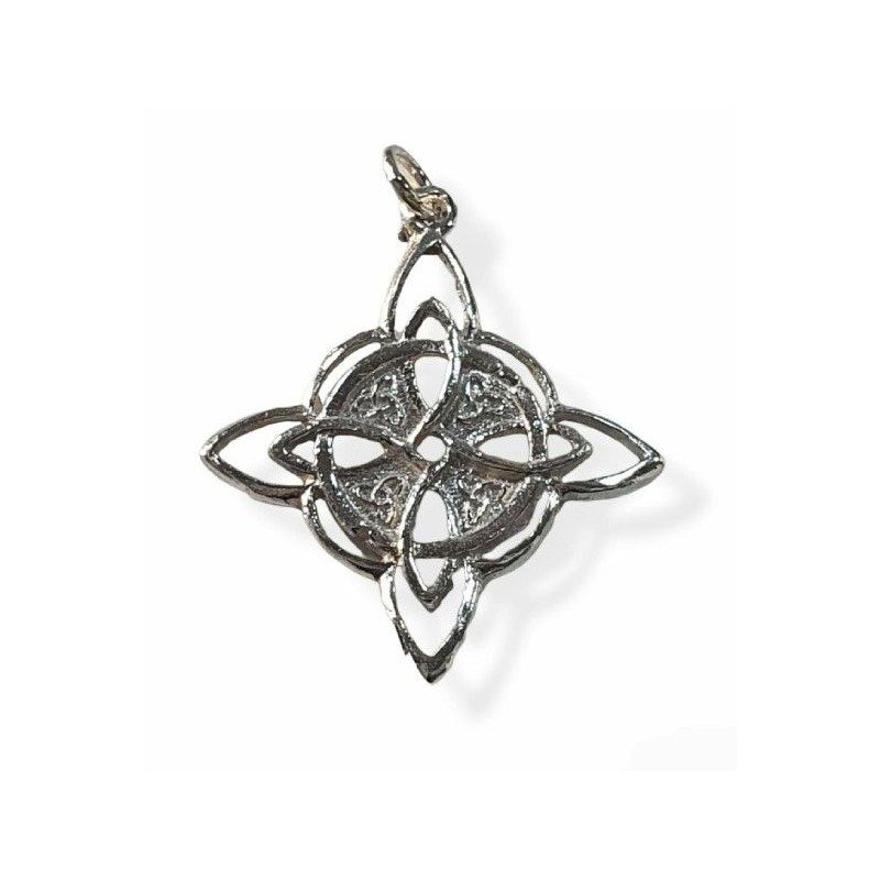 Colgante de plata nudo 3C