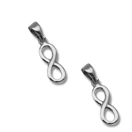 Amuleto Plata Infinito 1.6 cm (P2)