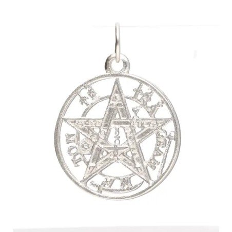 Amuleto Plata Tetragramaton 1.4 x 1.0 cm Pack 3 Unds (Mini)