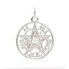 Amuleto Plata Tetragramaton 1.4 x 1.0 cm Pack 3 Unds (Mini)